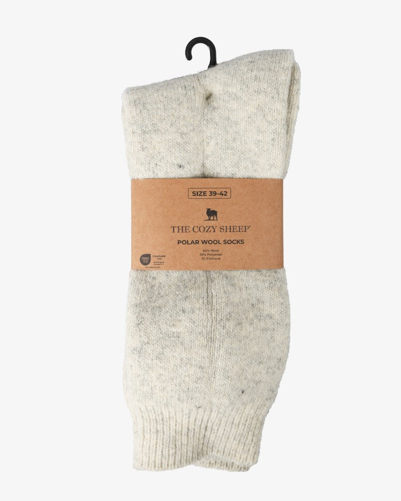 Thermowollsocken – Hellgrau