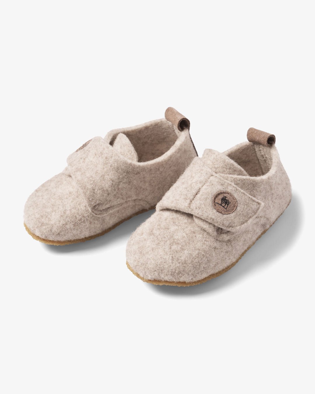 Hjemmesko uldfilt - Børn (Beige) - The Cozy Sheep