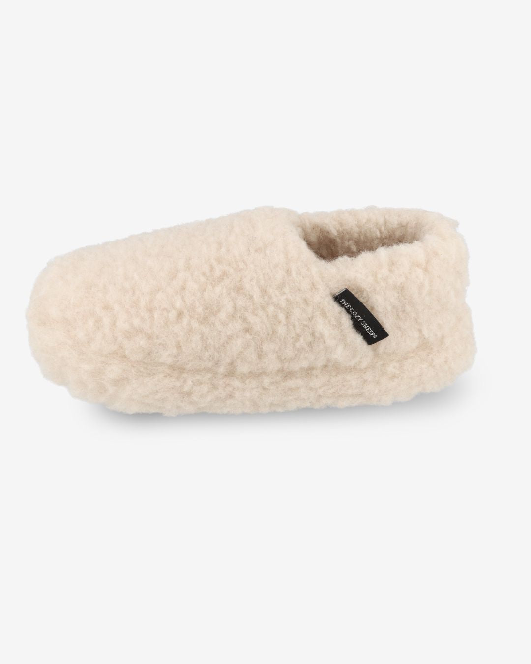 Hausschuhe aus Merinowolle – Beige