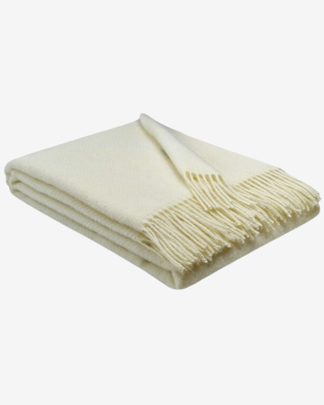 Wolldecke 140x200 cm - Creme